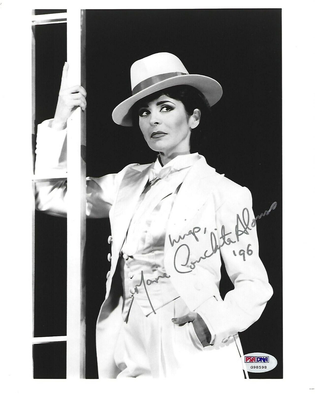 Maria Conchita Alonso Signed 8x10 Photo Poster painting PSA/DNA Running Man Picture Autograph