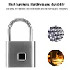 O10 Waterproof Smart Fingerprint Door Lock 0.5sec Unlock Anti-theft Padlock