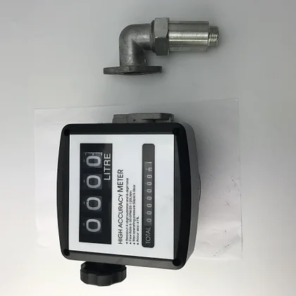 Gallon Flow Meter K44l Meter 4-digit Metering Oil Meter FM-120L Flow Meter