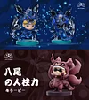 SD Scale Killer B Cosplay Eight-Tails Gyūki & Yugito Nii Cosplay Two-Tails Matatabi - Naruto Resin Statue - PG Studio