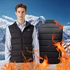 25 Heating Zones Smart Electric Heated Vest USB Stand Collar Thermal Clothes