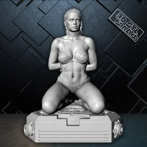 Pornhint Rey + NSFW 3D STL File Star Wars Heroine High Detail Digital Model Instant Download Ready for 3D Printing Iconic Character STL NSFW