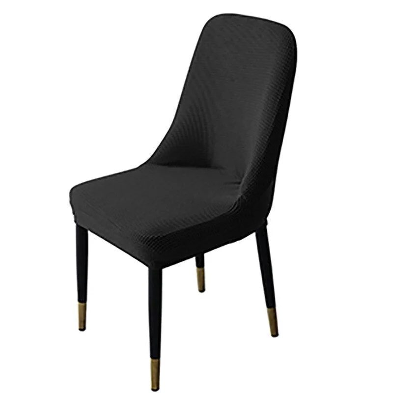 1/2/4/6pcs Polar Fleece High Back Chair Cover Stretch Washable Dining Chairs Covers Slipcover Office Chair Covers Christmas Home