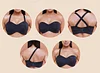 Soutien-gorge bandeau convertible antidérapant à maintien complet de grande taille