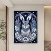 (US Local)Rabbit -11CT Stamped Cross Stitch Kit(40x60cm)