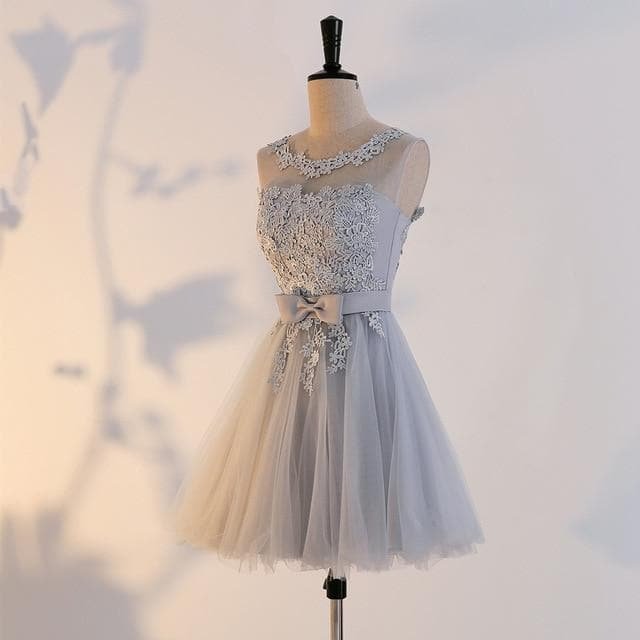 Backless Lace Dress SP13615