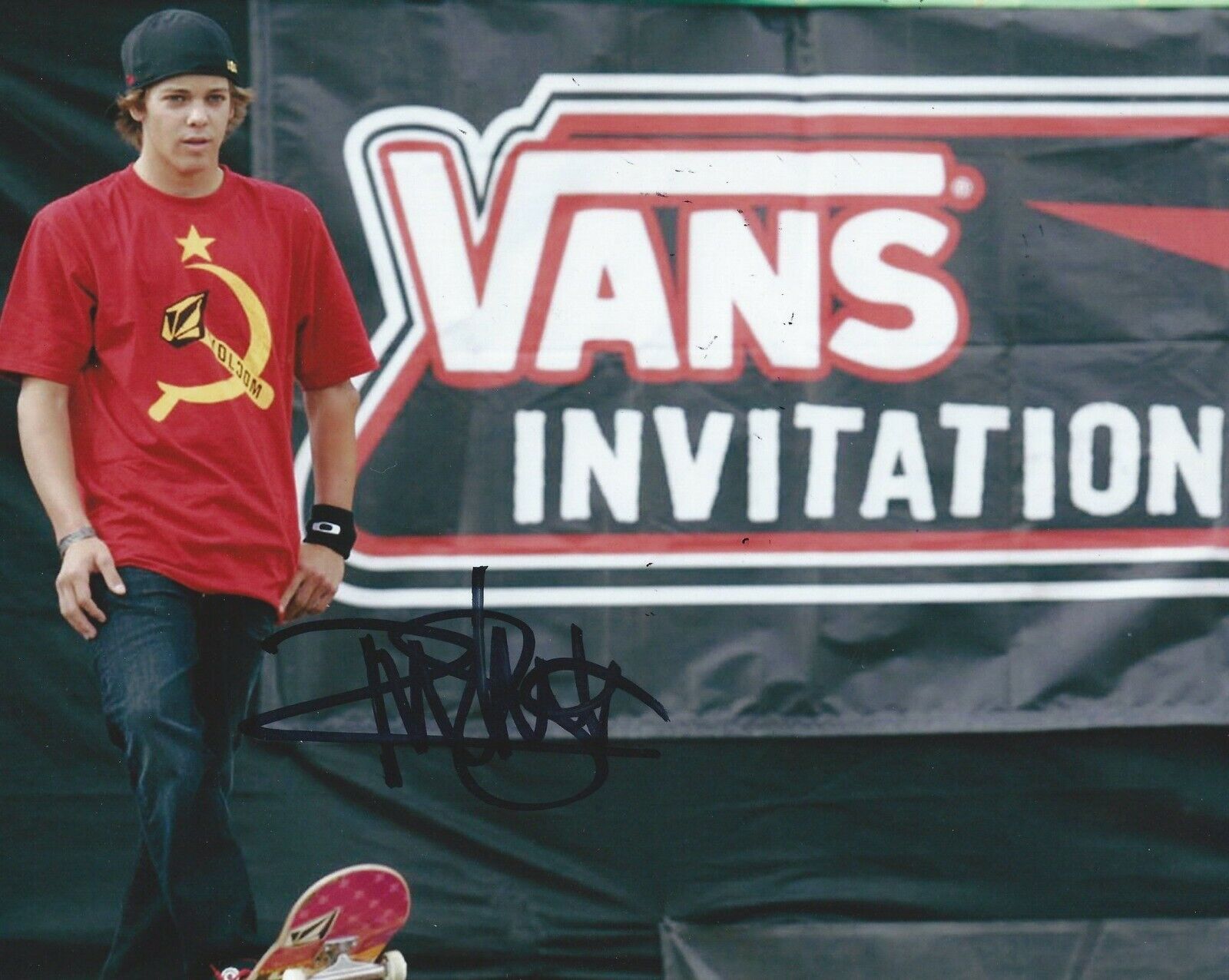 AUTOGRAPHED SIGNED 8x10 Photo Poster painting Picture: Ryan Sheckler