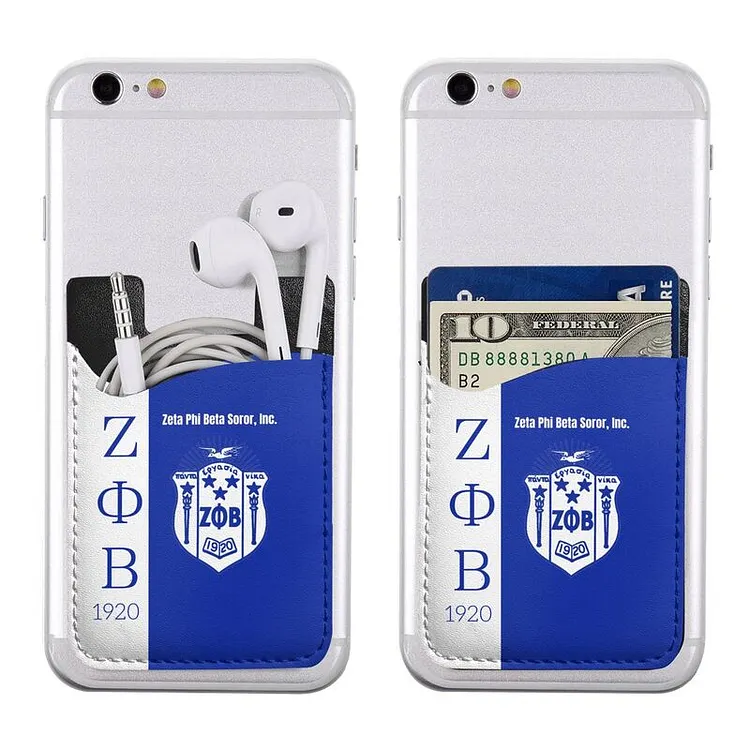 Unisex Mobile Phone Card Holder Card Bag Cell Phone Wallet Pocket