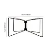 Aluminum Alloy Box Stand Portable Organizer Box Folding Stand for Travel Cooking