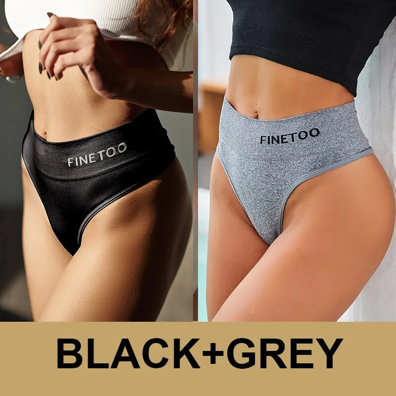 M-2XL Bodyshaper Panties Women Underwear High Waist Panties Female Lingerie Sexy G-String Underpants Solid Color Pantys Bodyslim