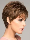 Fashionable Fluffy Brown-Gold Short Hair Wig