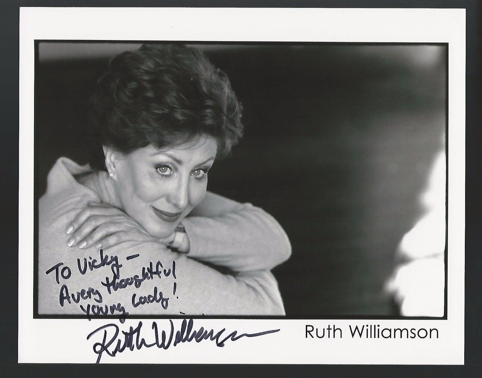 Ruth Williamson Signed Autograph 8x10 Picture Photo Poster painting Star Trek The Family Man