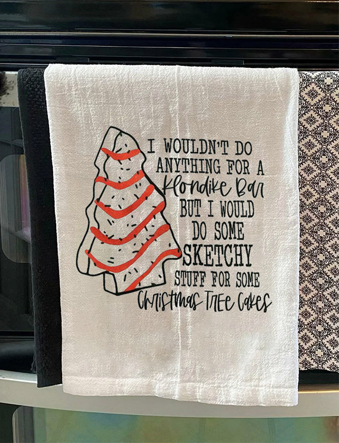 Christmas Element Printed Towel