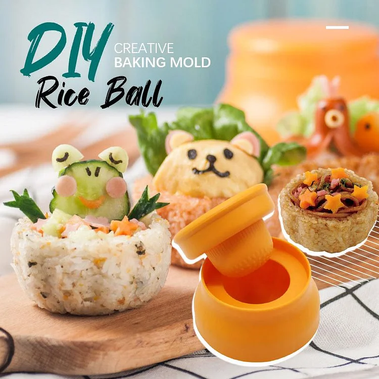 DIY Rice Ball Creative Mold