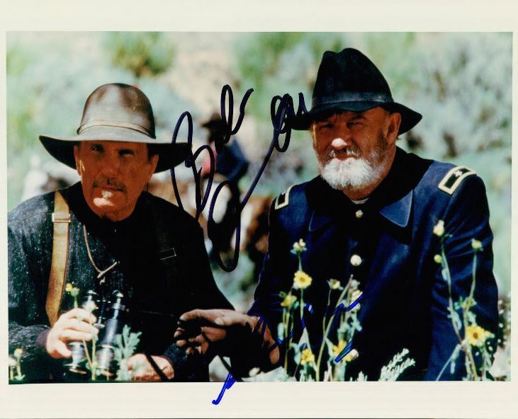 Geronimo: An American Legend (Gene Hackman & Robert Duvall) signed 8x10 Photo Poster painting