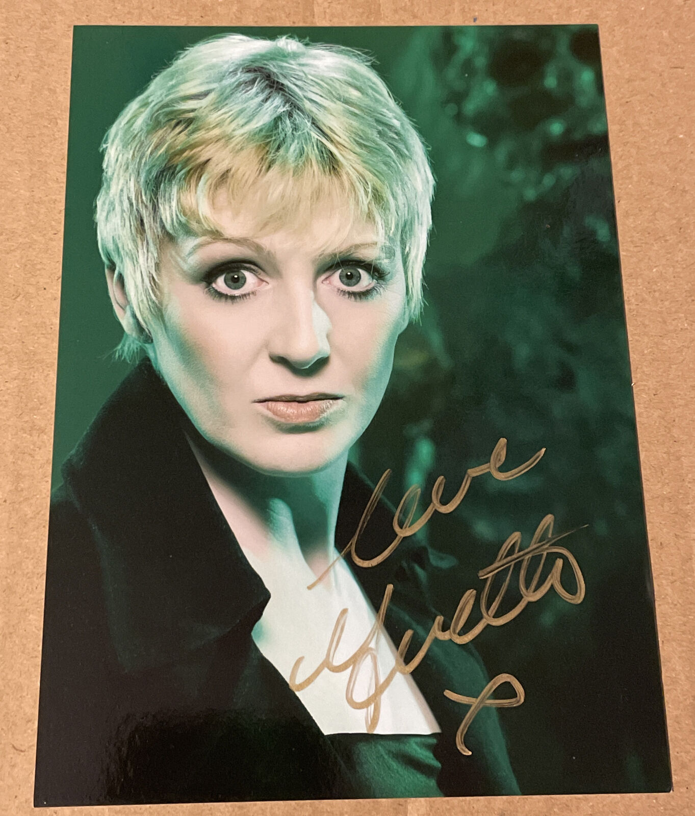 Yvette Fielding Hand Signed 6x4 Card Photo Poster painting Autograph Most Haunted TV Host RARE