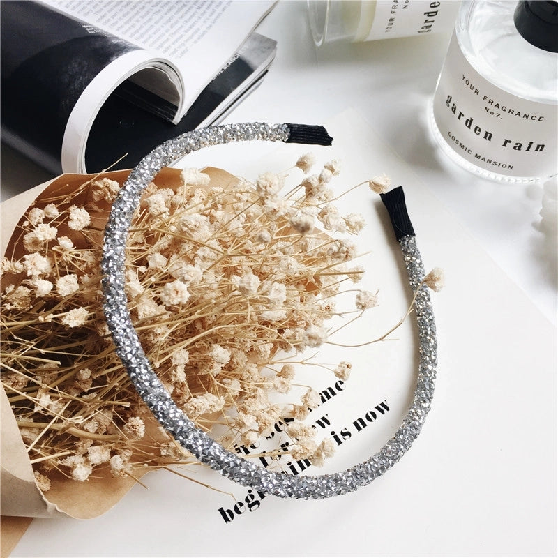 Women’s Minimalist Classic Style Solid Color Alloy Hair Band