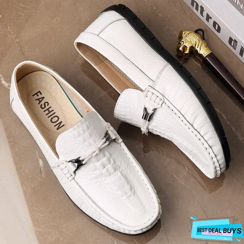 British Shoes Men's Leather Casual Shoes