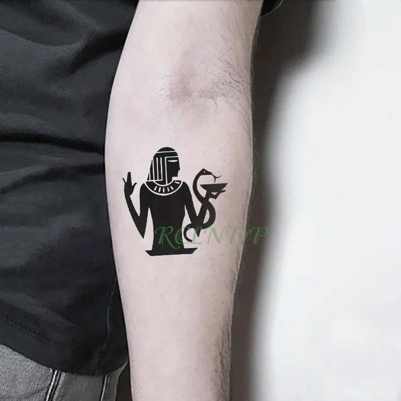 Waterproof Temporary Tattoo Sticker 10.5*6 cm elephant tattoo Ganesha tatto stickers flash tatoo fake tattoos for girl women