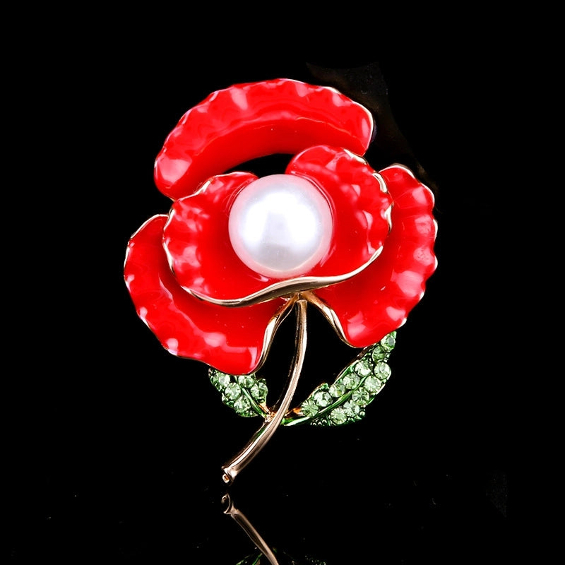 Korean Style Pin Flowers Alloy Women’s Brooches