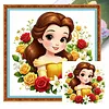 Belle-18CT Stamped Cross Stitch 30*30cm tapestrymarket