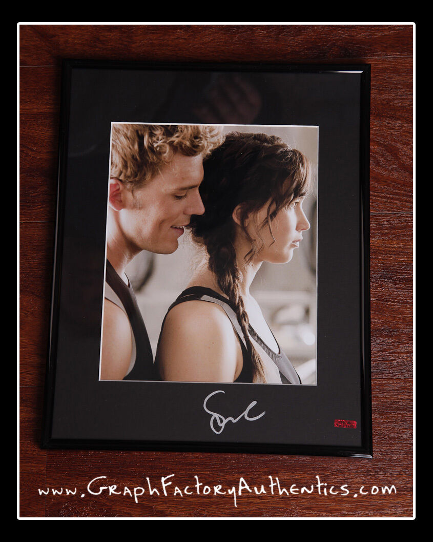 The Hunger Games: Catching Fire *SAM CLAFLIN* Signed Matted Frame S2 PROOF COA