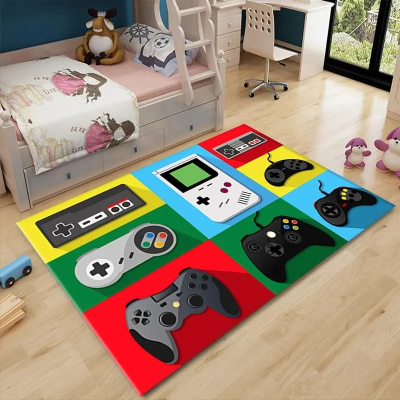 The New Game Controller Carpet Decoration Home Bedroom Kitchen Living Room Bathroom Aisle Floor Mat Doormat Home Door Mat 1207