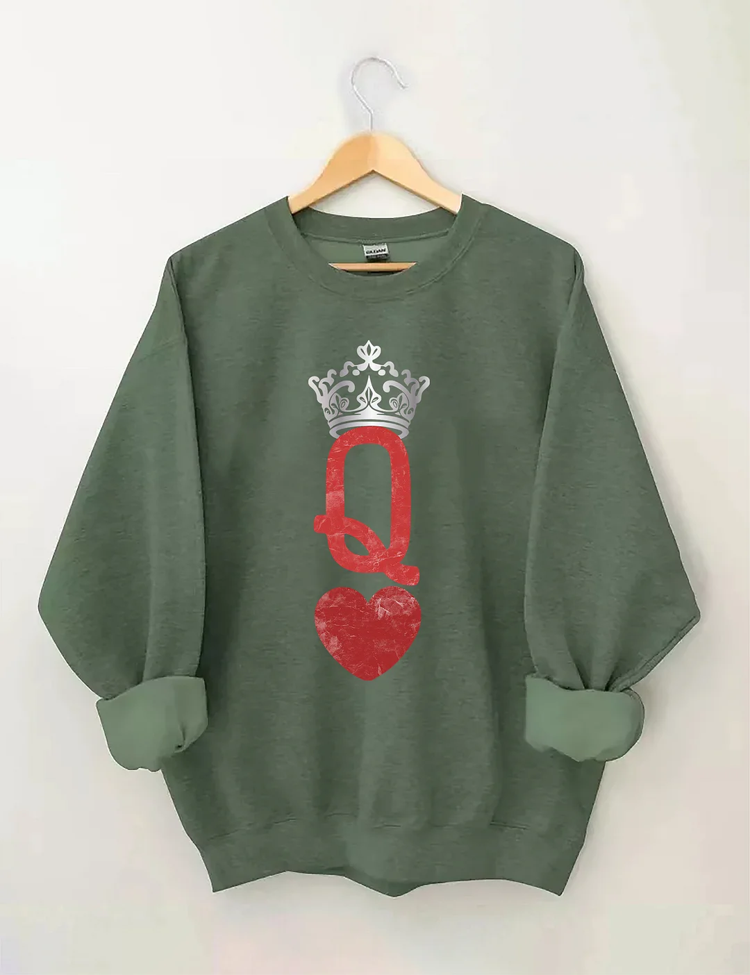Queen Of Hearts Sweatshirt