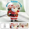 Xmas Acrylic Shaking Head 5D DIY Diamond Art Tabletop Decorations (Santa Claus)