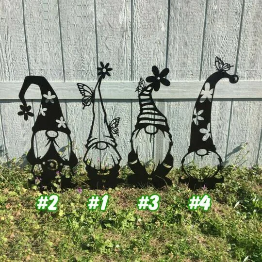 🌸Spring Decor💐-Steel Branch Gnomes Decoration