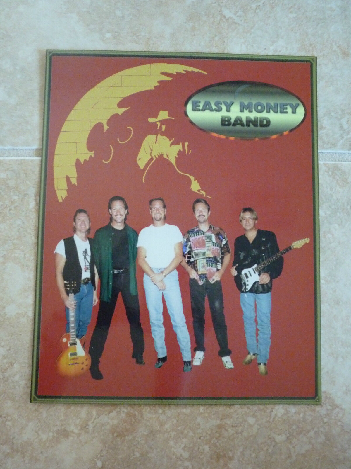 Easy Money Band 8x10 Photo Poster painting Country Music Fan Club Picture Page