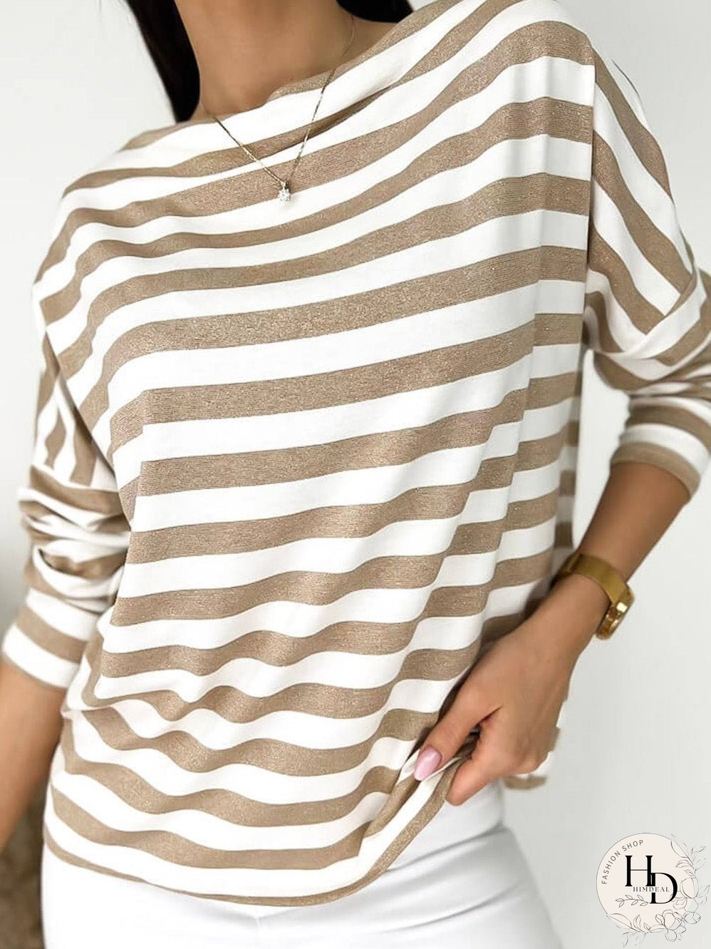 Versatile Knit Mock Neck T-Shirt