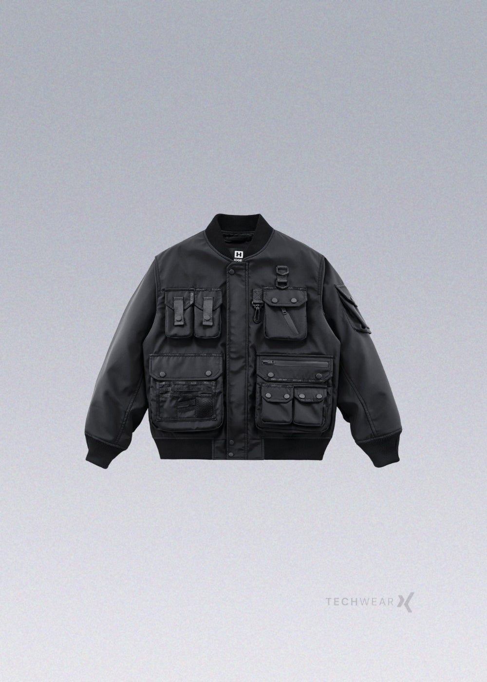 AIR BORNE Techwear Bomber Jackets - Shop Techwear Jackets - X