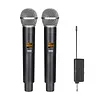 Professional Wireless Microphone with Receiver 2.4GHz Dynamic Handheld Microphones Rechargeable Condenser Microphone for Streaming & Live Performance
