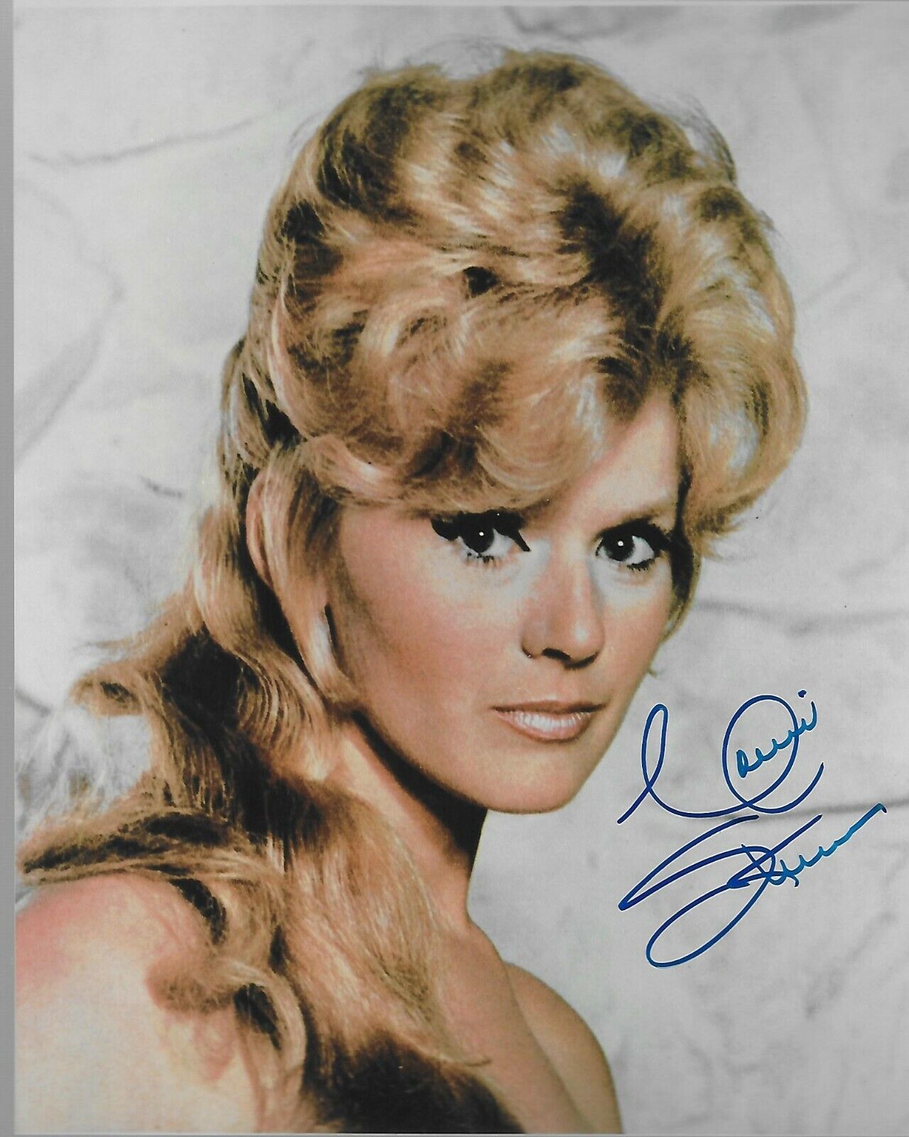 Connie Stevens Original Autographed 8X10 Photo Poster painting #63 signed at Hollywood Show