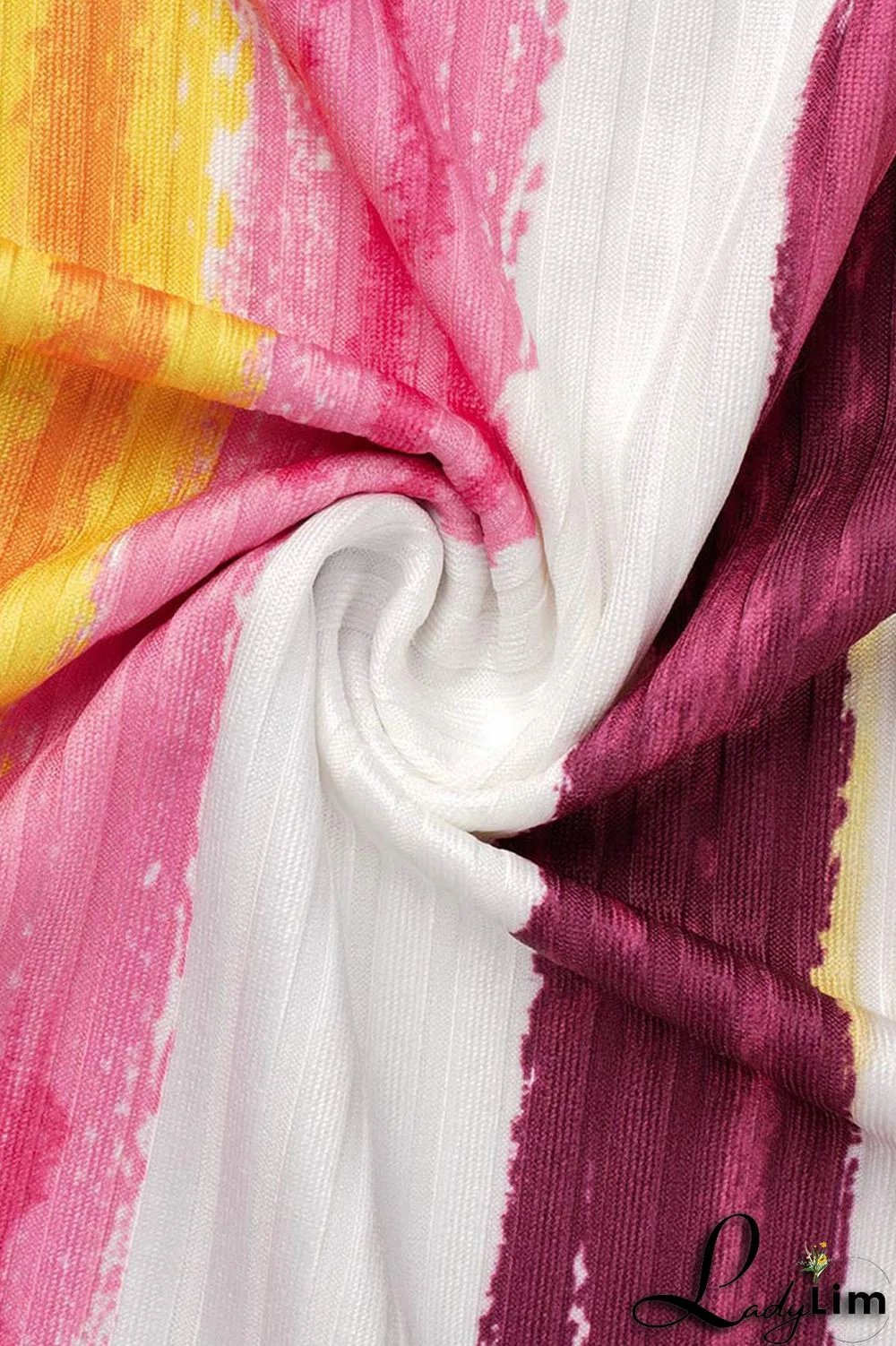 Red Sexy Striped Print Patchwork Spaghetti Strap Sling Dress Dresses