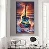 Guitar-Full Round Diamond Painting Kit(40x70cm)