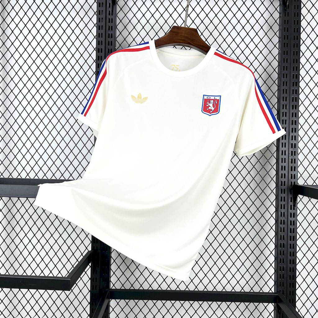 2025-2026 Lyon Olympique Lyonnais Anniversary Edition Football Shirt 1:1 Thai Quality- Maxi Kit