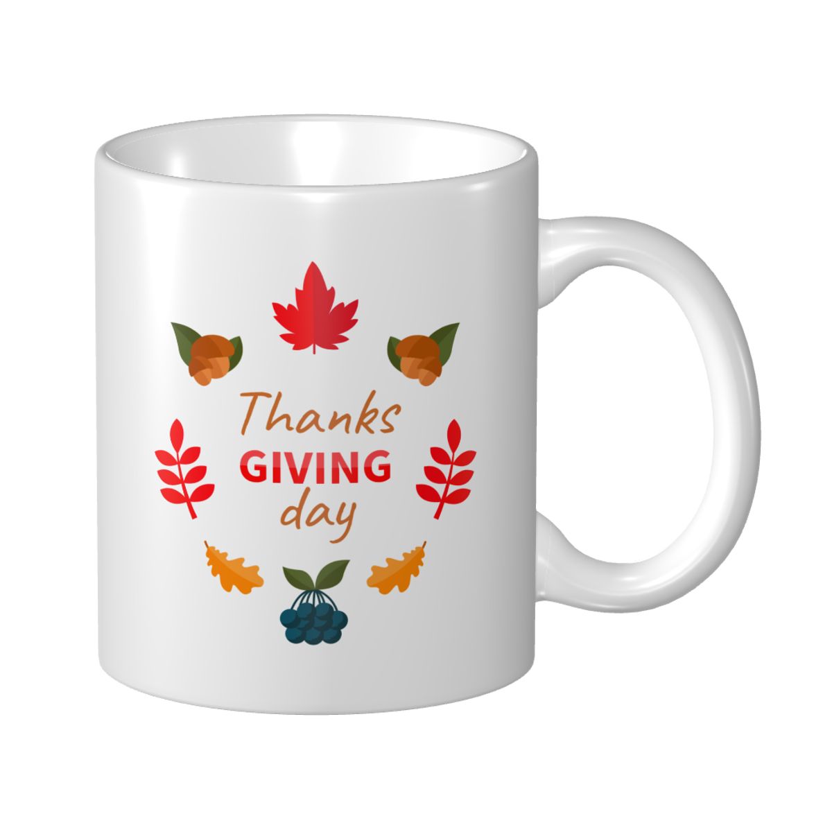 Thanksgiving Day Ceramic Mug