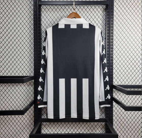 Retro Juventus 1999/2000 Home Long Sleeve Football Shirt Thai Quality