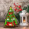 Diamond Painting Double Sided 3D Festive Christmas Tree Tabletop Ornaments Kits