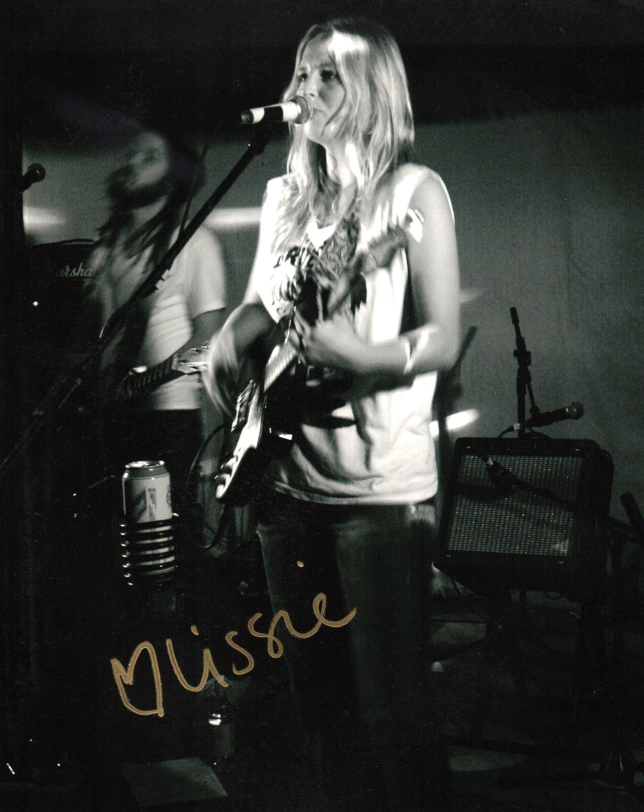 GFA Indie Rock Star * LISSIE * Signed 8x10 Photo Poster painting PROOF E2 COA