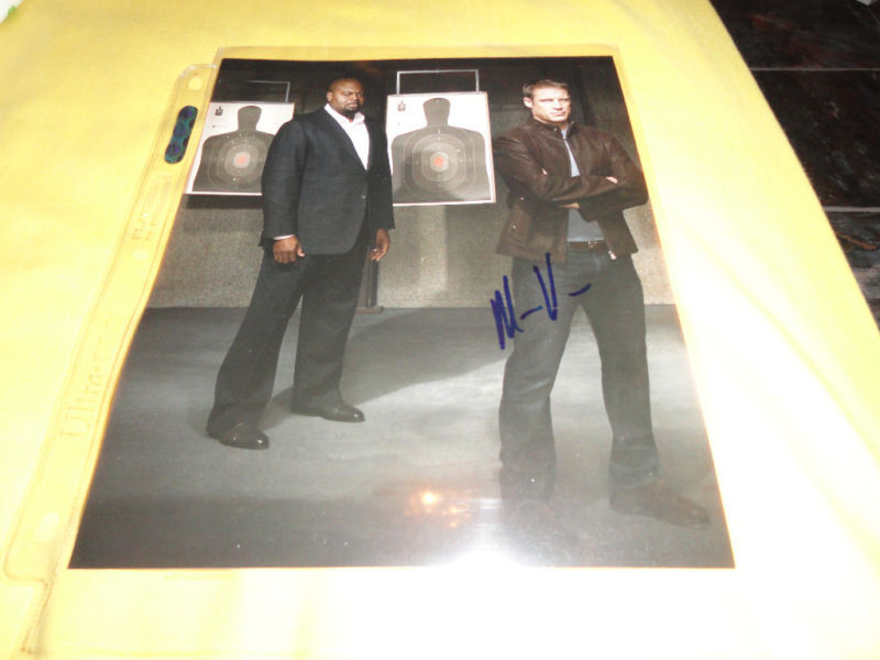 Human Target Mark Valley Autographed Signed 8x10 COA