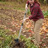 2 in 1 Garden Hoe with Tiller Cultivator Rake Lightweight Hoes Weeding Rake with Long Handle for Fast Grass Removal Cultivating Loosen Soil