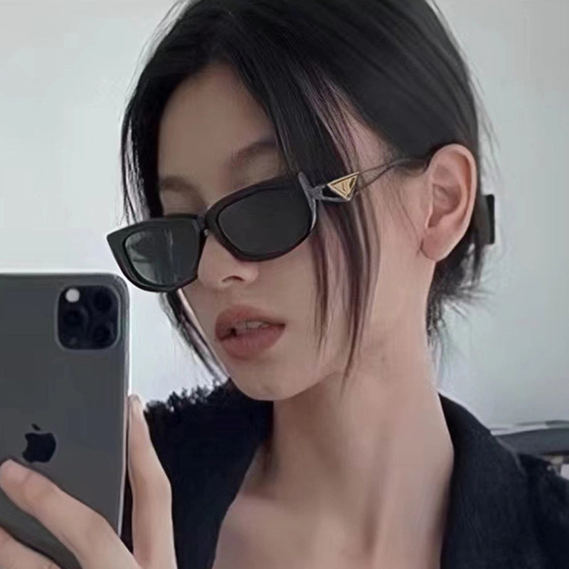 Retro Novelty Leopard Ac Cat Eye Full Frame Women’s Sunglasses