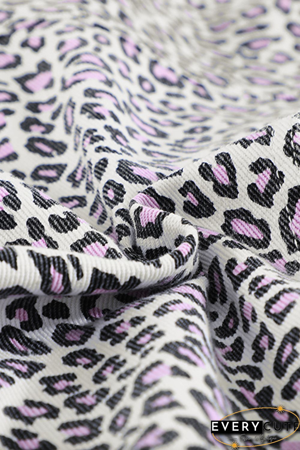 Leopard Print Casual Jacket