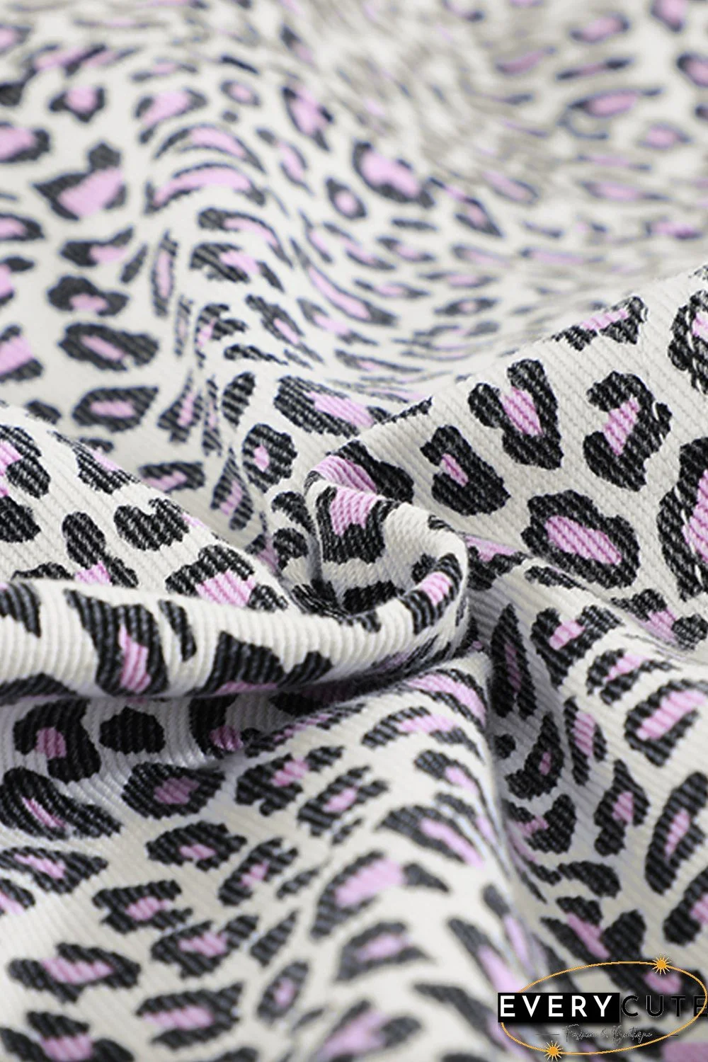 Leopard Print Casual Jacket