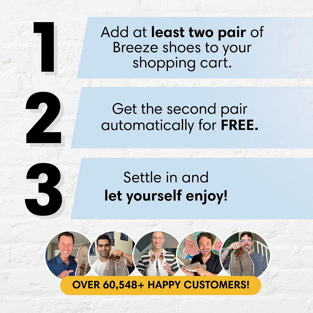Urban - Ultra Comfortable Shoes "Secret Offer" Buy 1 Get 1 Free