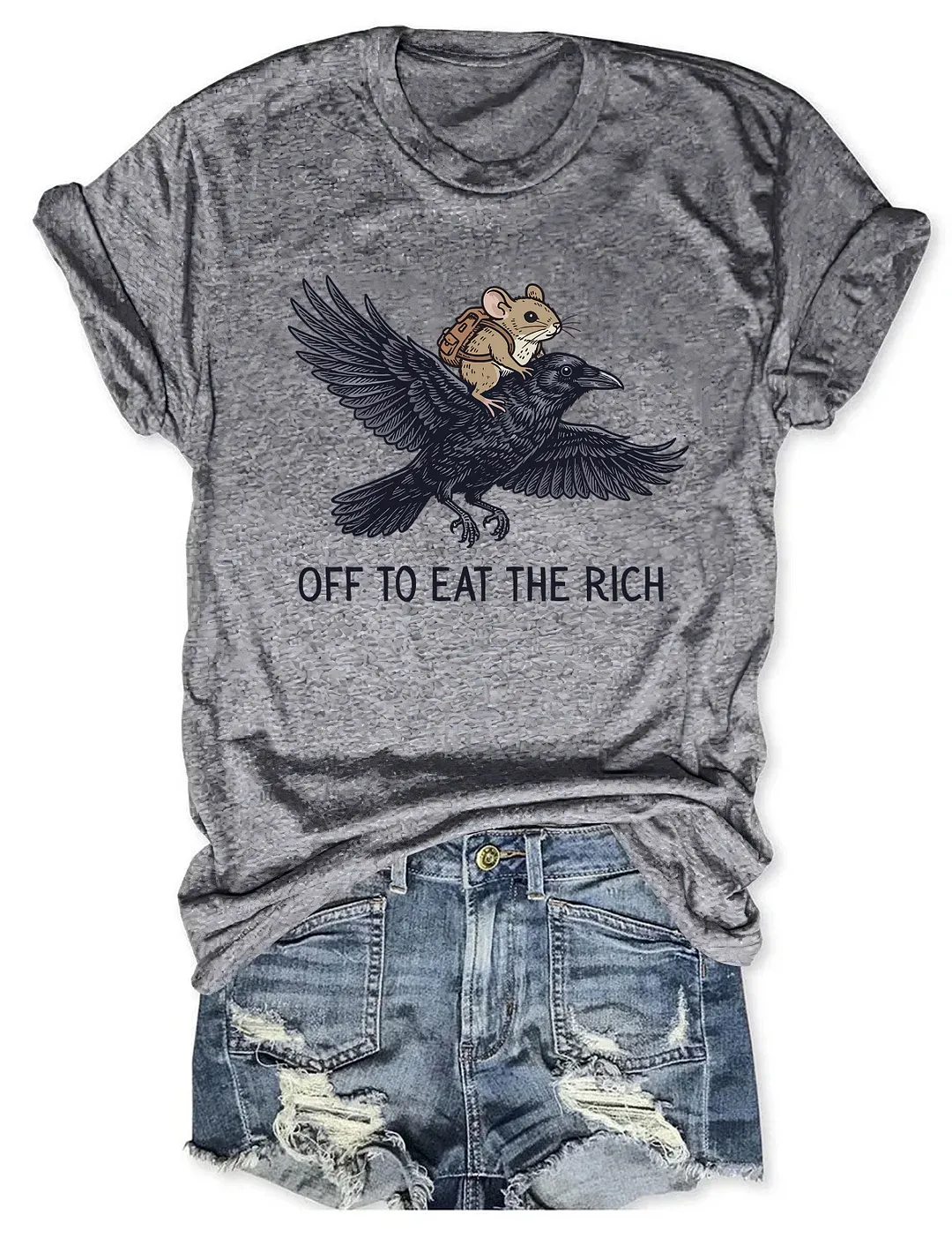 Off To Eat The Rich T-shirt
