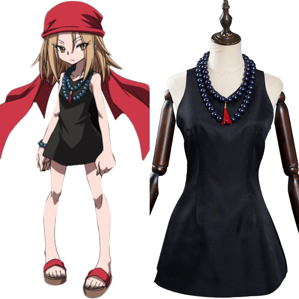 Shaman King Anna Kyoyama Kostüm Cosplay Halloween Karneval Kostüm